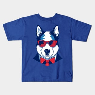 Cool Husky Kids T-Shirt